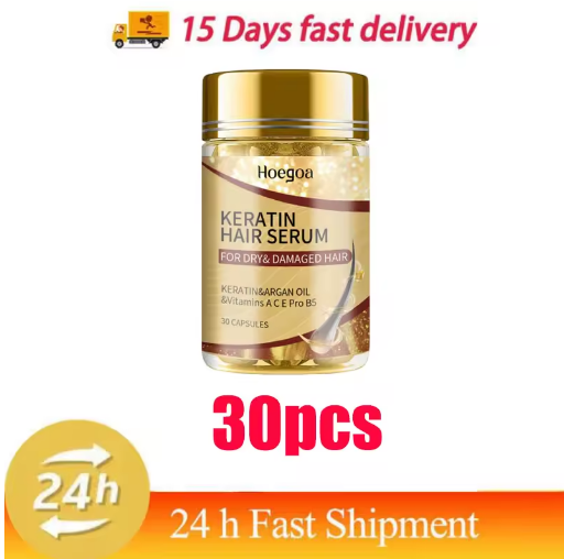 Hair Serum Capsules w Keratin Oil